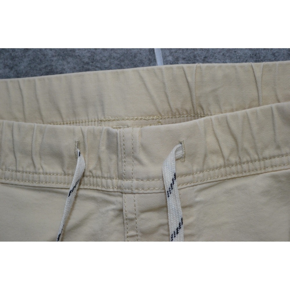 Topo Designs Pants Mens XL Beige Jogger Elastic Waist Drawstring Organic Cotton - Picture 5 of 16